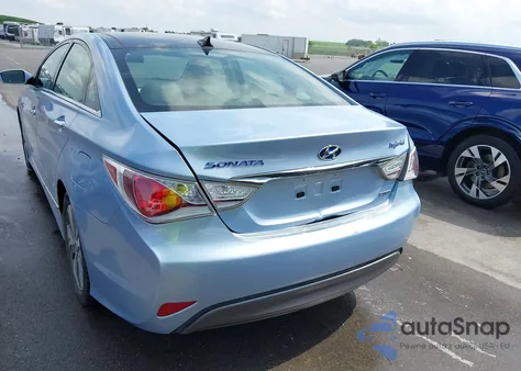 2013 Hyundai Sonata Hybrid Limited z USA, uszkodzony, nr VIN KMHEC4A47DA050346